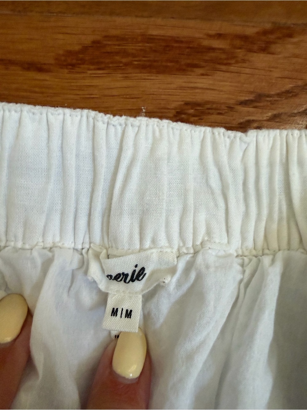 Aerie Cream Spaghetti Strap Tie-Waist Sundress - Picture 2 of 3
